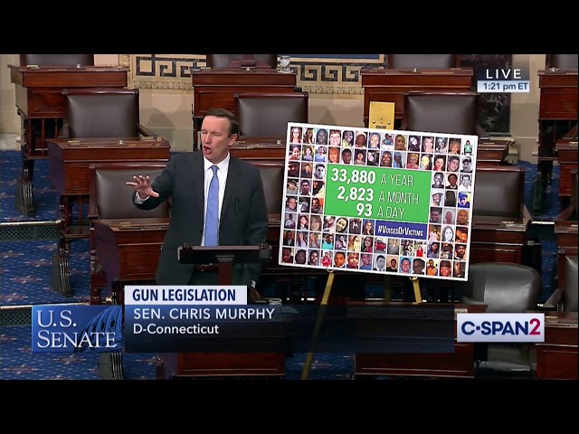 Murphy Delivers Voices of Victims Floor Speech