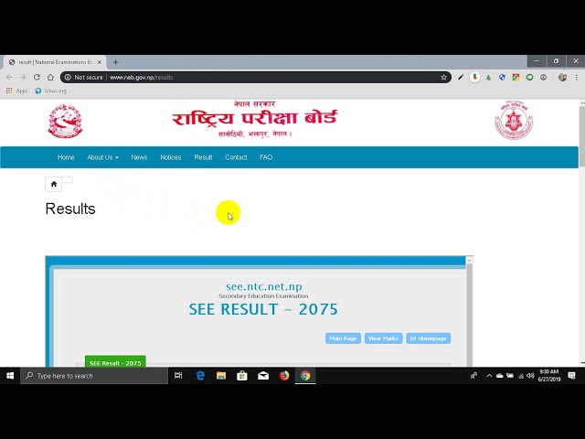 see result 2076 opening
