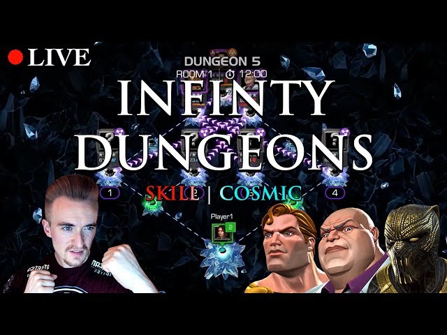 LIVE: Infinity Dungeons Skill and Cosmic | Marvel: Contest of Champions