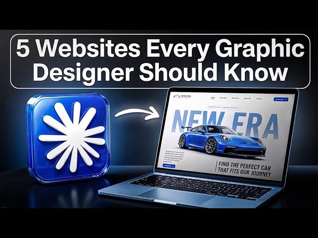 5 Websites Every Graphic Designer NEEDS to Know in 2026!