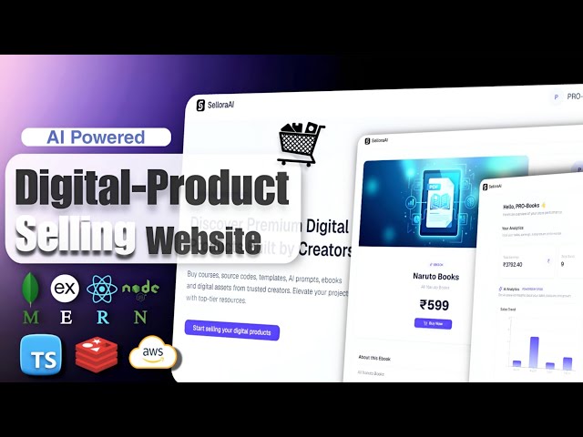 Build a Production-Ready Digital Product Selling Website 🔥 | MERN + Typescript + AWS