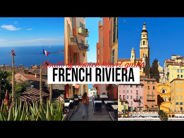 🇫🇷Exploring the SOUTH OF FRANCE 🍋| Nice, Monaco, Menton, Èze and more