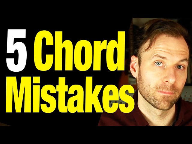 Guitar Chord Practice Pitfalls - Avoid These 5 Mistakes