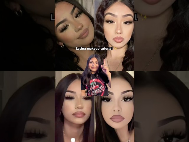 Latina makeup tutorial #makeuptutorial #maquillaje #latinamakeup