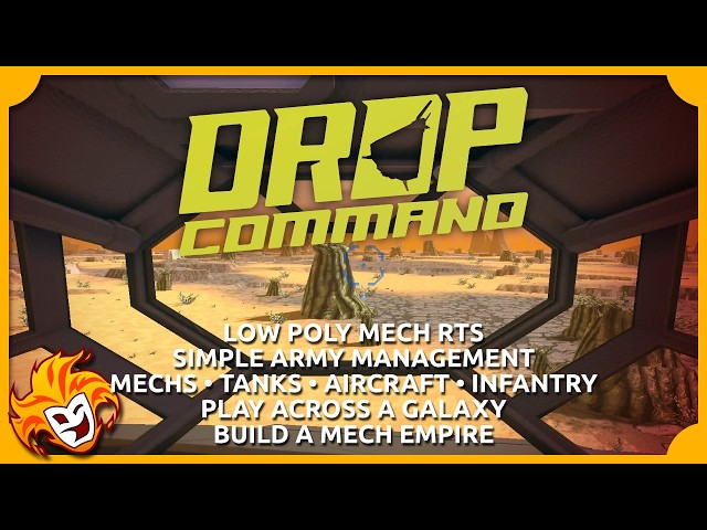 DROP COMMAND ~ MECH Real Time Combat with Basic Management & Galactic Domination
