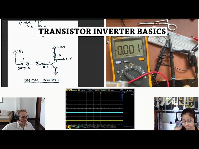 Learning with Shi Episode 2 Part 1: Transistor Inverters and Saturation