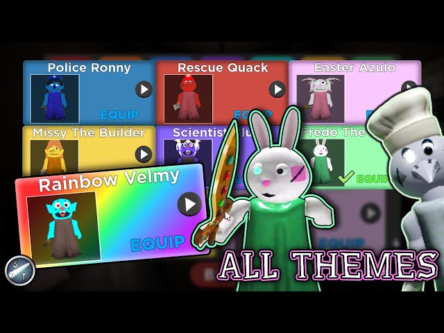 All Pack 4 Survivor Pass Skin Themes ~ [Roblox Puppet]