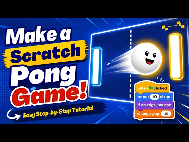 Scratch pong game || Blockzie app ||How to make a scratch game? scratch game | Scratch pong game