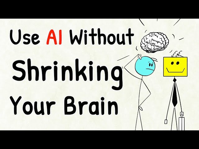 How to use AI without killing your brain. Use AI & Get Smarter (Not Dumber)