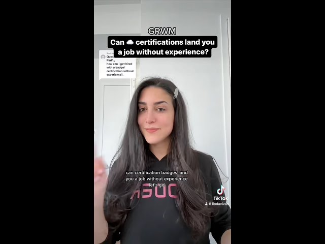 Can Cloud Certifications get you a job without experience? (GRWM)