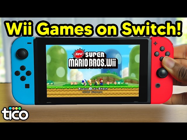 How to Play Wii Games on Nintendo Switch! (Tico Tutorial)