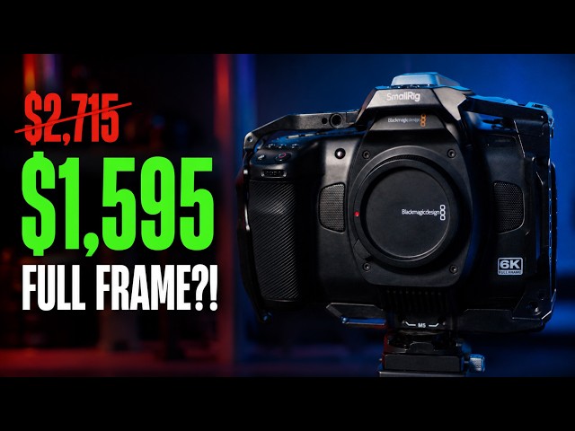 Blackmagic Just Made Full-Frame Cinema Cameras Affordable Again