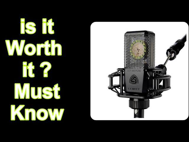 LEWITT LCT440PURE Large Diaphragm Condenser Mic Features & Must-Know Details