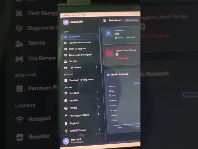 🚀 ISOLIR OTOMATIS & INFORMATIF — ADA DI NETADMIN!