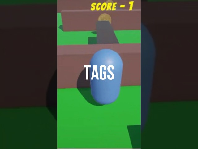 How Tags Are Useful In Unity.....  #unity3d #gamedevelopment #tags #unity #trending