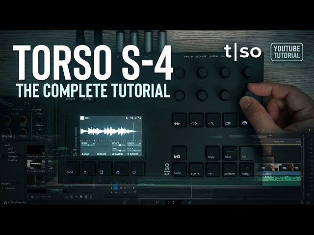 Torso S-4 Sculpting Sampler Tutorial (English AI Dub) | Original by Masato Hatanaka