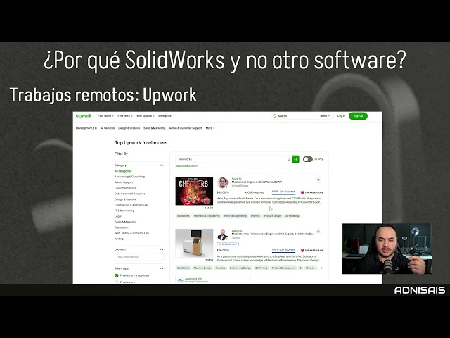 ¿Porqué me conviene aprender Solidworks?