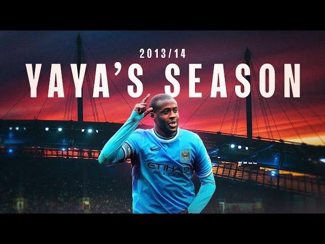 The Season Yaya Toure was the Best Midfielder in the World 🥇