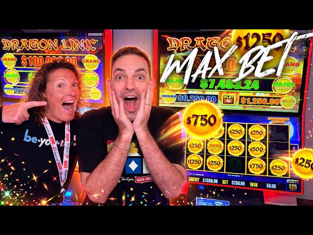 100 MAX Spins on the Most Expensive Slot Machine on our Cruise