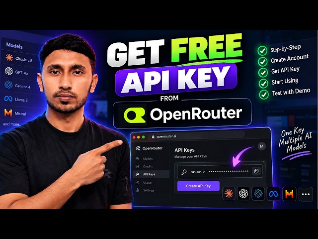 How to Get Free API Key from OpenRouter