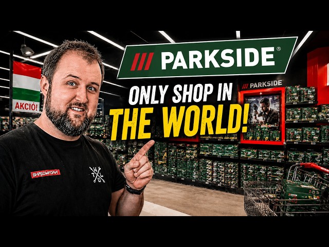 I Visited The ONLY Parkside Tool Shop in The World!