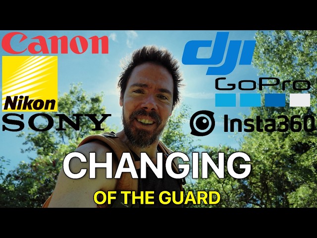 Canon, Nikon and Sony SLEEPING While DJI, GoPro and Insta360 Drink Coffee