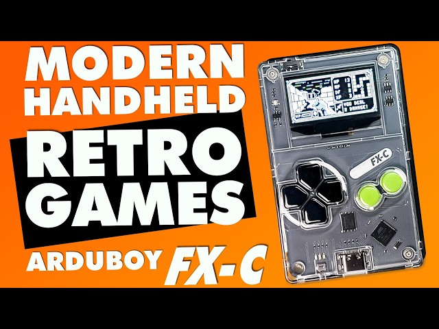 This Credit Card-Sized Handheld Has 300+ Games! | Arduboy FX-C Review!