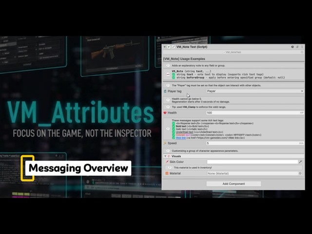 VM_Attributes: Messaging Overview