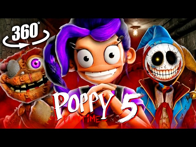 Poppy Playtime ALL Video Collection! | VR / 4K | Poppy Playtime Chapter 5