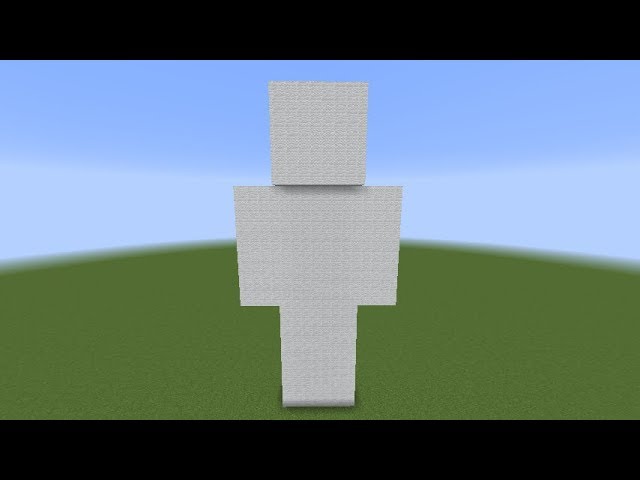 How to Build a Blank Statue in Minecraft