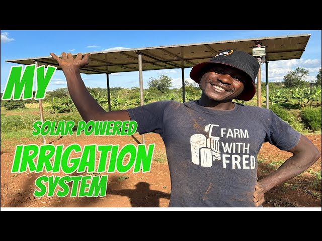 A farm tour on My solar powered system