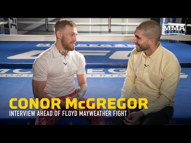 Conor McGregor Discusses Mayweather, Racism Accusations, Malignaggi, $100M payday - MMA Fighting