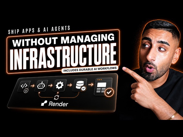How to Ship Apps & AI Agents Without Managing Infrastructure (with Durable AI Workflows)
