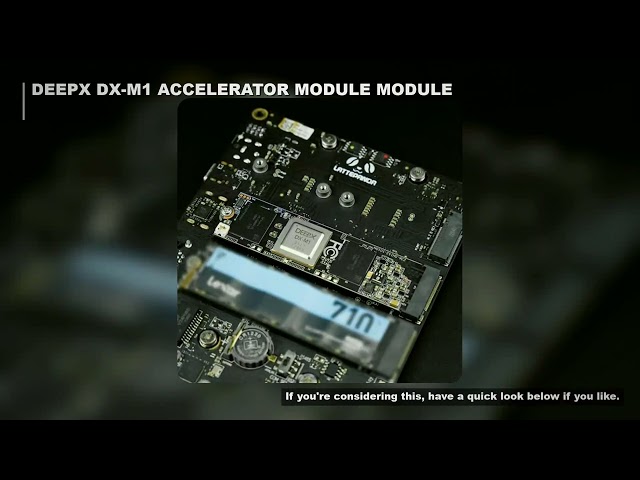 DEEPX DX-M1 AI Accelerator M.2 Module Artificial Intelligence Field Intelligent Robot Expansion Modu