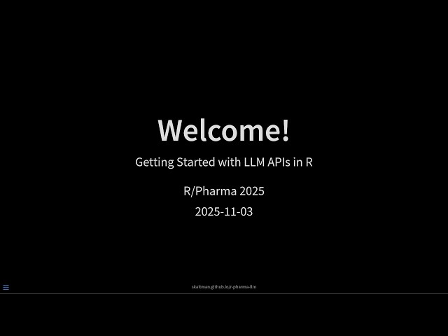 Getting Started with LLM APIs in R