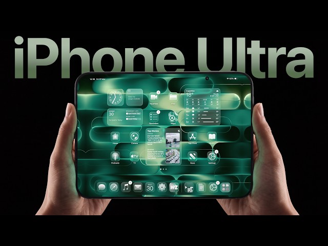 iPhone Ultra - Apple's MASSIVE Plans Just Leaked!