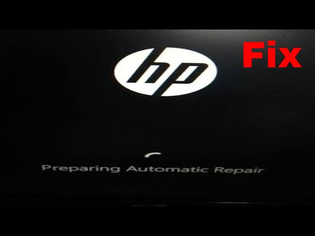 How to Fix the Preparing Automatic Repair Black Screen in Windows 10/11