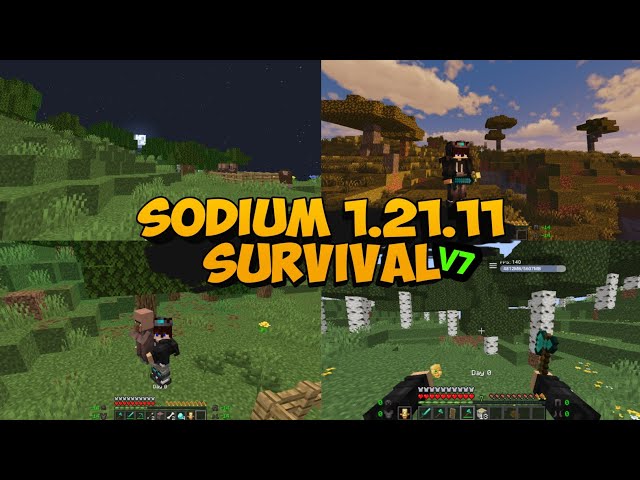 Sodium 1.21.11 Survival Modpack v7 - Full settings & config, MediaFire Link 😋
