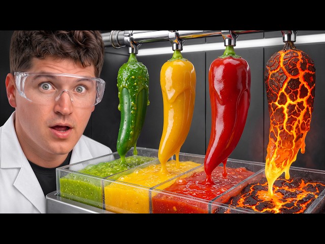 Cooking EVERY Level Of Spicy Food