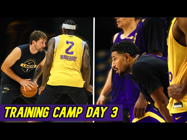 Lakers FULL Training Camp Practice Scene on DAY 3 of Camp! | Lakers Training Camp 2026