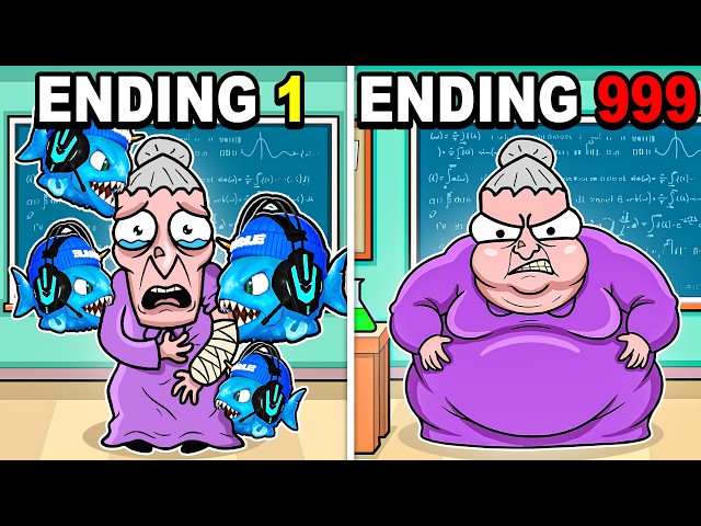 EVERY ENDING in Bash The Teacher!
