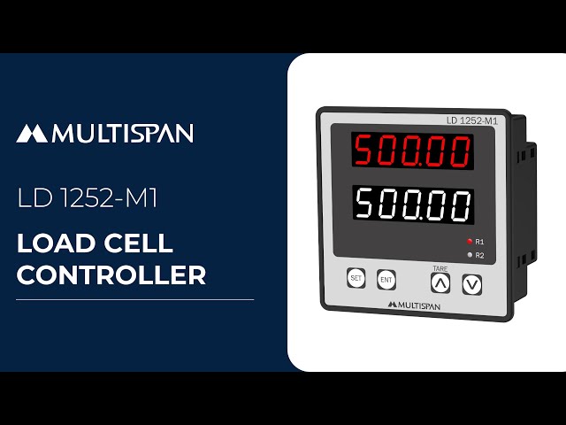 Introducing Multispan Load Cell Controller: LD 1252-M1