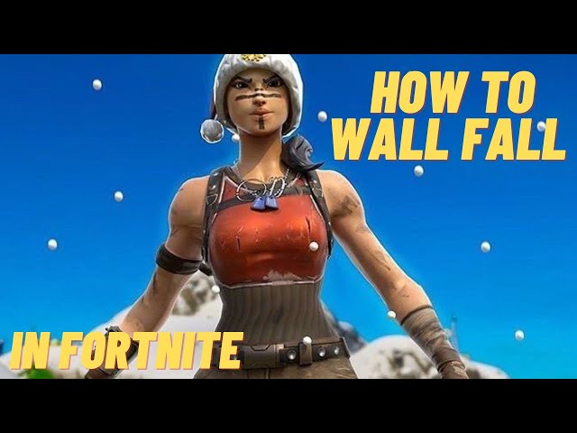 How to Wallfall/Waterfall in Fortnite ( NEW UPDATED)