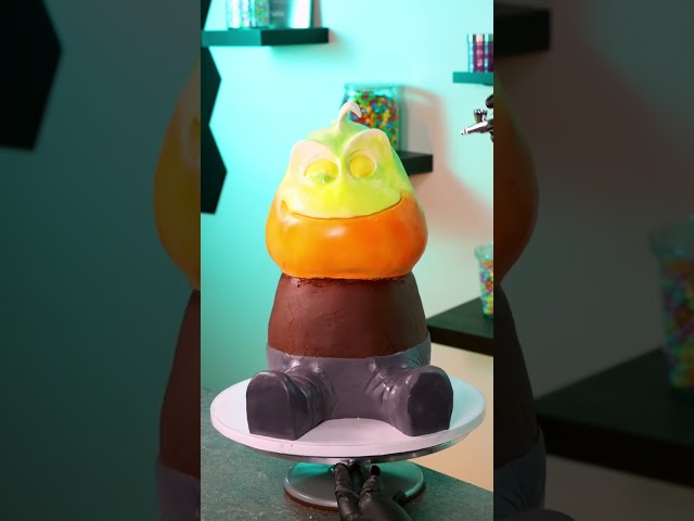 Making a Mr Piranha Cake #shorts