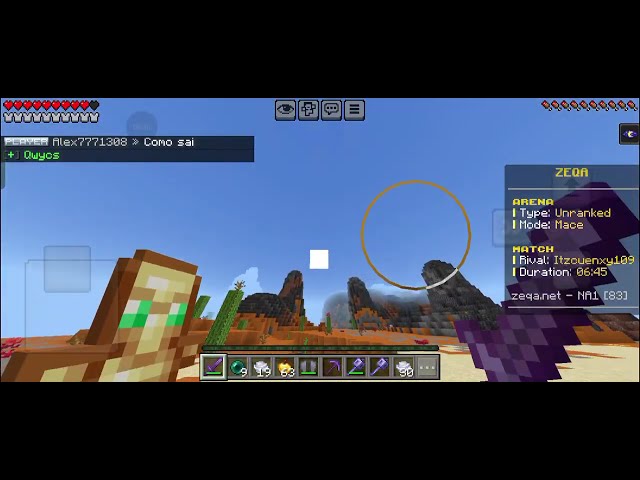 minecraft mace pvp montage PE