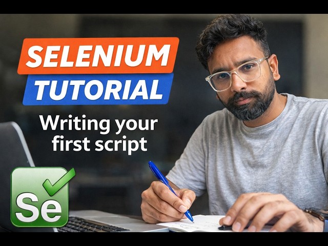 Selenium Tutorial for Beginners (Java) | What is Selenium + Launch First Browser 🚀