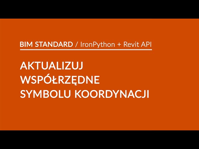 AKTUALIZUJ WSPÓŁRZĘDNE SYMBOLU KOORDYNACJI