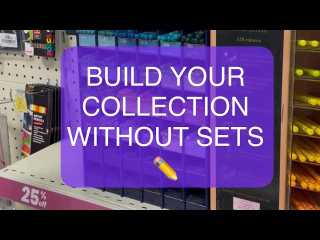 Build Your Colour Pencil Collection Without Buying Huge Sets 🎨