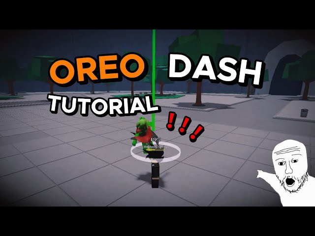 OREO DASH Tutorial For LOW And HIGH Ping | Roblox TSB