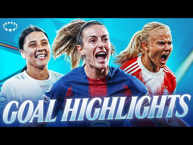 EVERY Women's Champions League Goal! | Full Highlights